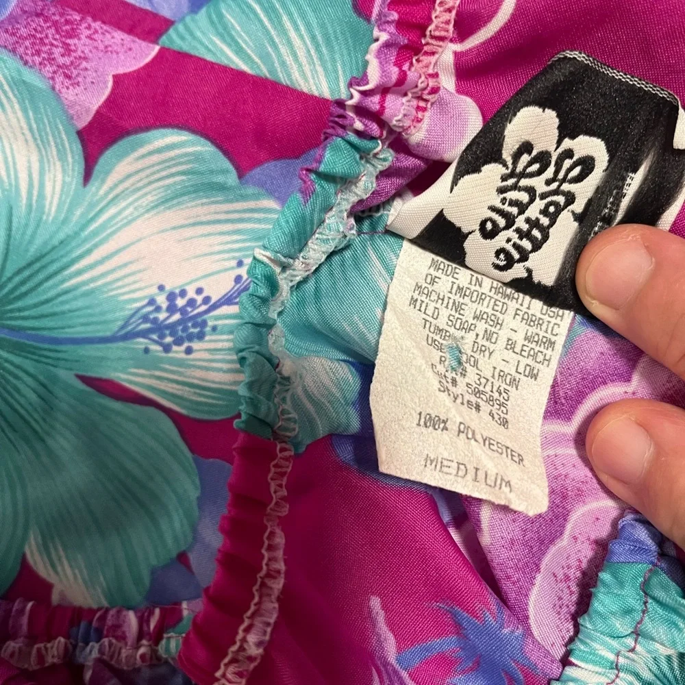 Hilo Hattie dress medium tiki muu muus - Picture 8 of 8